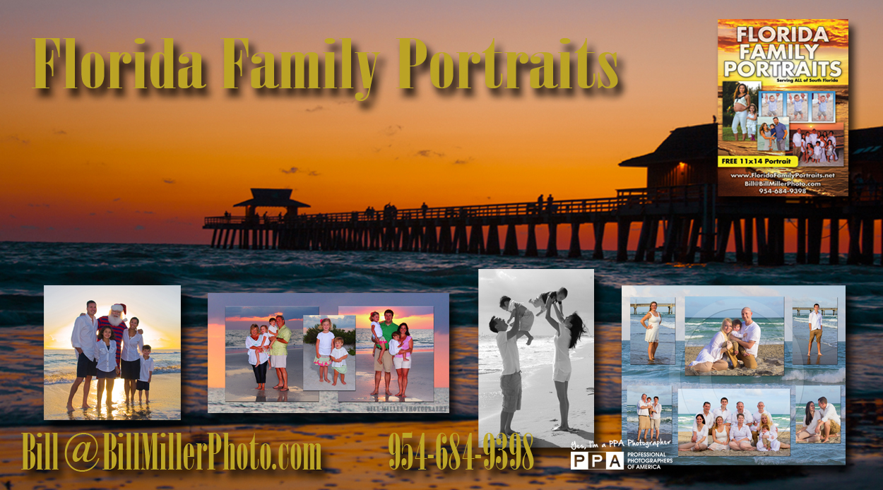 Florida family vacation portraits